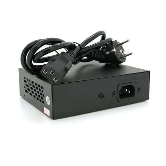 4х портовий PoE комутатор з автоперезапуском ONV-H1064PLD, 4хРоЕ 100Мбіт + 2хUplink 100Мбіт до 250м, IEEE802.3af/at, загальна | Зображення 3