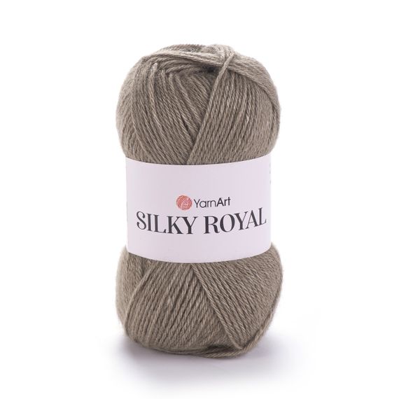 Пряжа YarnArt Silky Royal № 442 (Ярнарт Сілкі Роял) – 65% меринос, 35% шовк, 50 г / 140 м