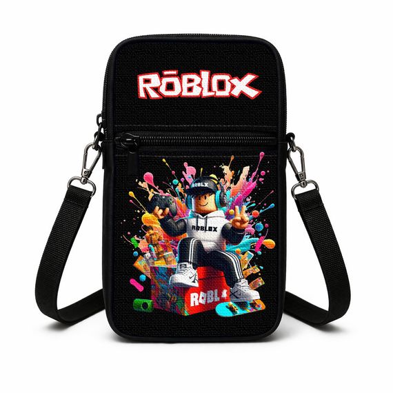 Сумка-чохол для телефону Roblox,дитяча сумка через плече, водонепроникна міні-сумка (4830)