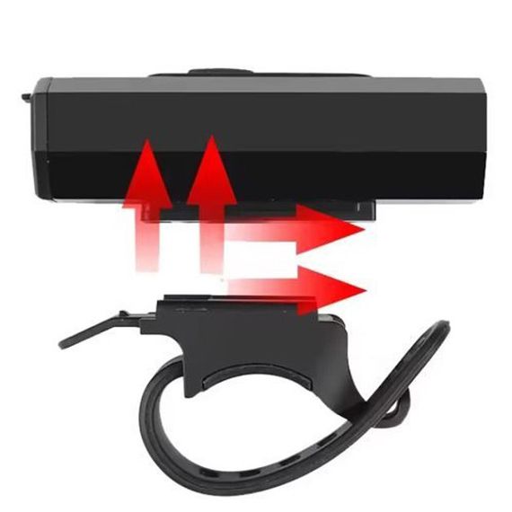 Перезаряжаемый велосипедный передний фонарь BK-08/01 Pro-2XPE, Фонарь для велопутешествий HL-50 | Зображення 1