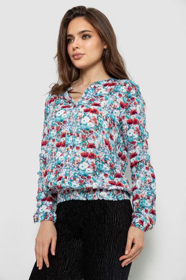 Блуза жіноча з принтом  -уцінка, колір різноколір, 230R1504-U | Зображення 2