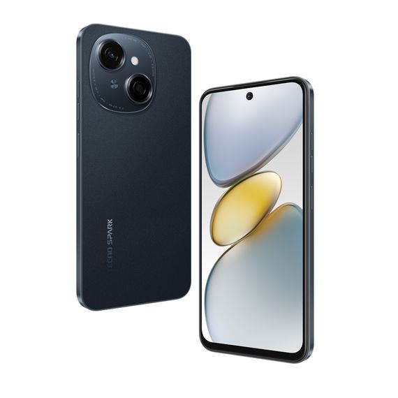 Смартфон TECNO  Spark Go 1 (KL4) 6.67' 4/64ГБ, 2SIM, 5000мА•год, Startrail Black (4894947036439) | Зображення 3
