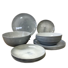 Сервіз столовий Diwali Marble Granit 19 предметів Q0217 VIVA