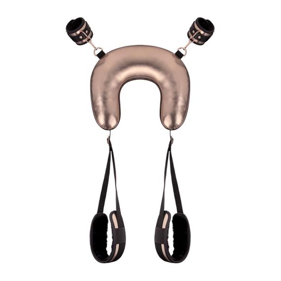 Набір для фіксації Rosy Gold - Neck and Leg Sling Restraint Set Sex Aura