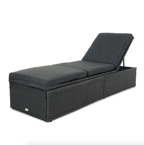 Садовий шезлонг Di Volio Asco чорний