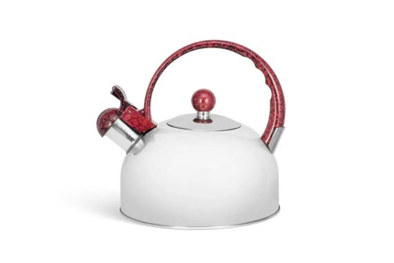 Чайник із свистком Edenberg EB-3554-Burgundy 2.5 л бордовий