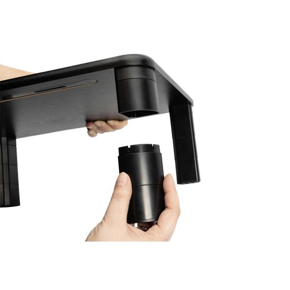 Подставка для монитора Digitus Ergonomic Monitor Riser, black (DA-90458) | Зображення 4