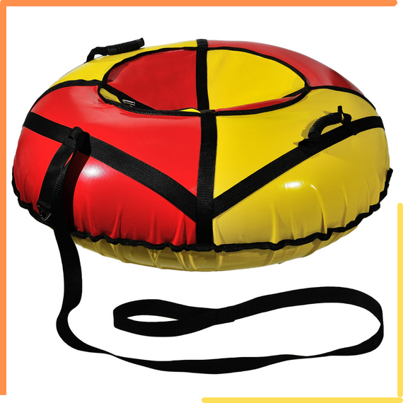 Надувні санки (тюбінг) 100 см "Манго" (ПВХ) ватрушка | Зображення 1