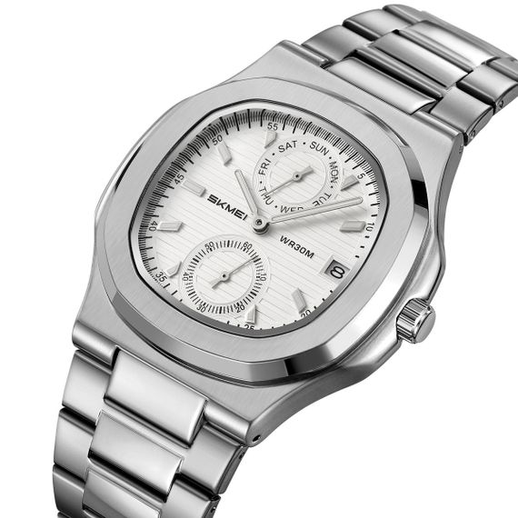 Skmei 2423SISI Silver | Зображення 1