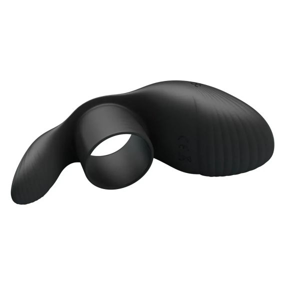 Вибро-кольцо Pretty Love - Vibration Penis Sleeve Black 7 vibration functions, BI-210198 sexstyle | Зображення 7