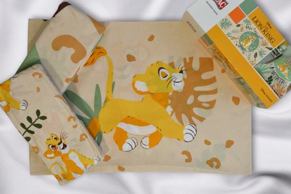 Постельное белье TAC Disney 160×220 см Lion King Jungle | Зображення 1
