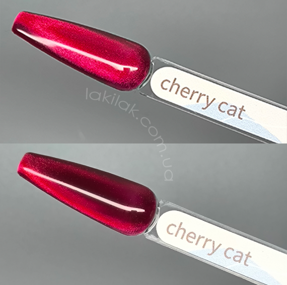 Гель-лак кошачий глаз Gelix Cat Eye Cherry 8мл