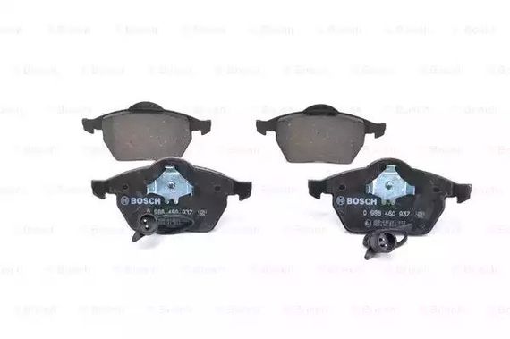 Колодки гальмівні дискові AUDI 100 (44, 44Q, C3, 4A, C4) передн.  BOSCH (0986460937)