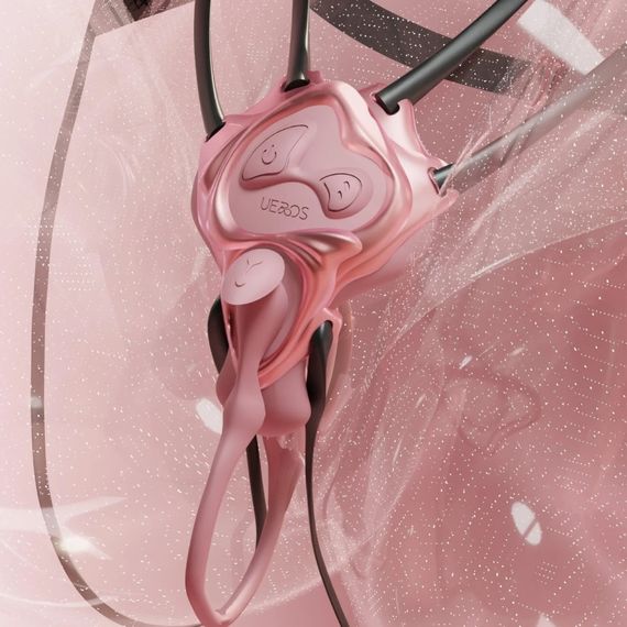 Вібратор-трусики з пультом UPKO UEROS зі знімним віброяйцем, рожевий Sex Aura | Зображення 4