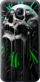 Чехол на Samsung Galaxy A8 A8000 Череп-часы "4100u-135-17620"
