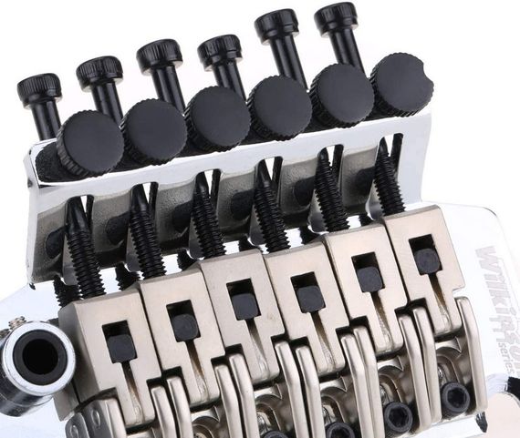 Гітарний бридж Wilkinson Floyd Rose тремоло для електрогітари хром | Зображення 2