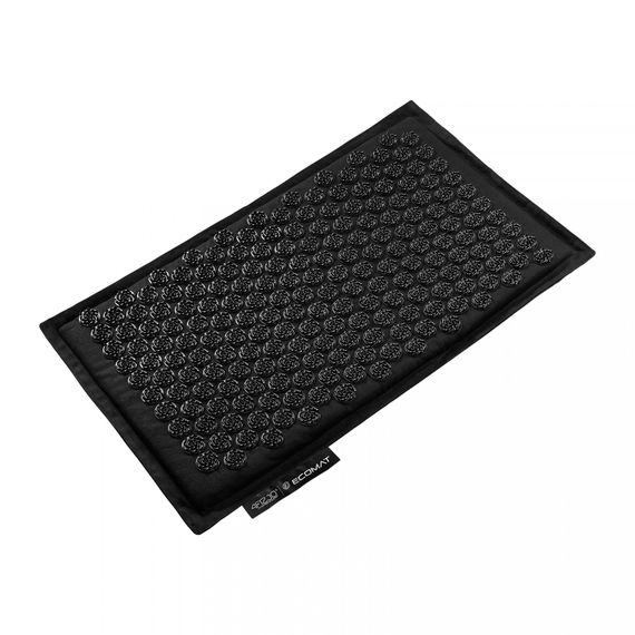 Килимок акупунктурний 4FIZJO Eco Mat Аплікатор Кузнєцова з подушкою 68 x 42 см Black/Black 4FJ0208 (P-5907739312563) | Зображення 4