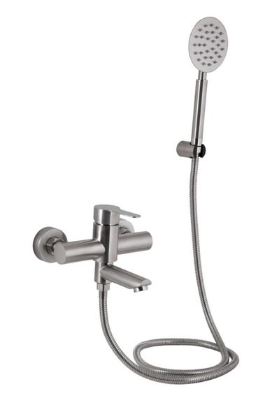 Змішувач для ванни Brinex Pure 006 Nickel BRIPUR006NKL