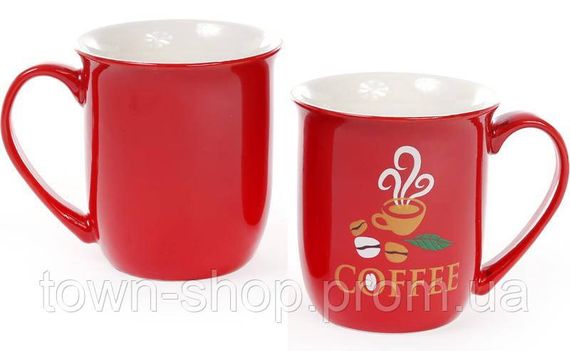 Кружка фарфоровая "COFFEE" 260мл, кофейная | Зображення 1