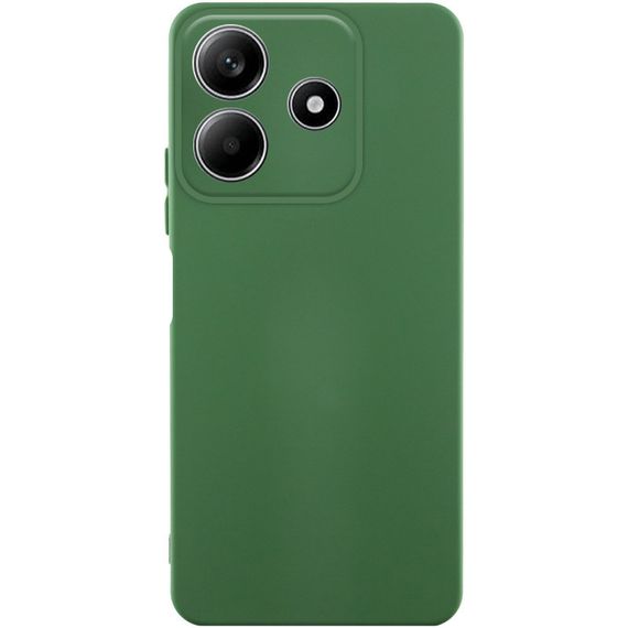 Чохол Silicone Cover Ummi Lakshmi Full Camera (AA) для Xiaomi Redmi Note 14 5G Зелений / Dark green