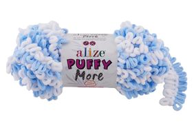 ALIZE PUFFY MORE 6266 алізе пуффі море алізе пуффі мо плюшева пряжа