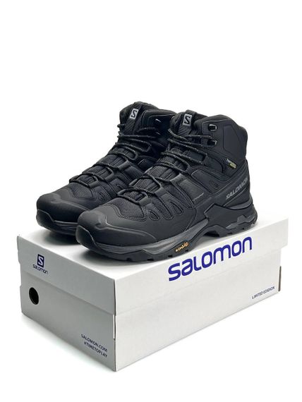 Чоловічі зимові кросівки Salomon Quest 4 GTX Black Grey Fur  , В'єтнам 43 28 | Зображення 3