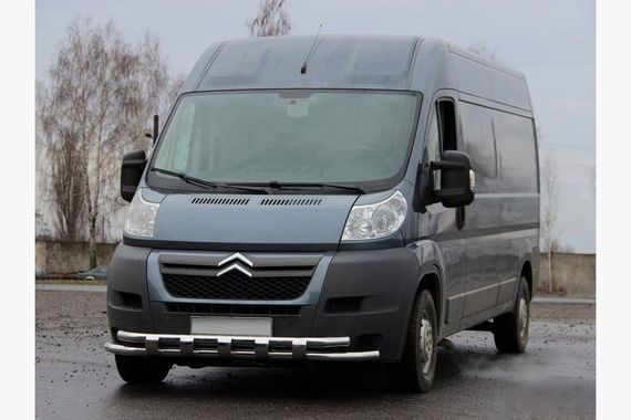 Передня дуга ST015 (нерж.) для Opel Movano 2021- рр