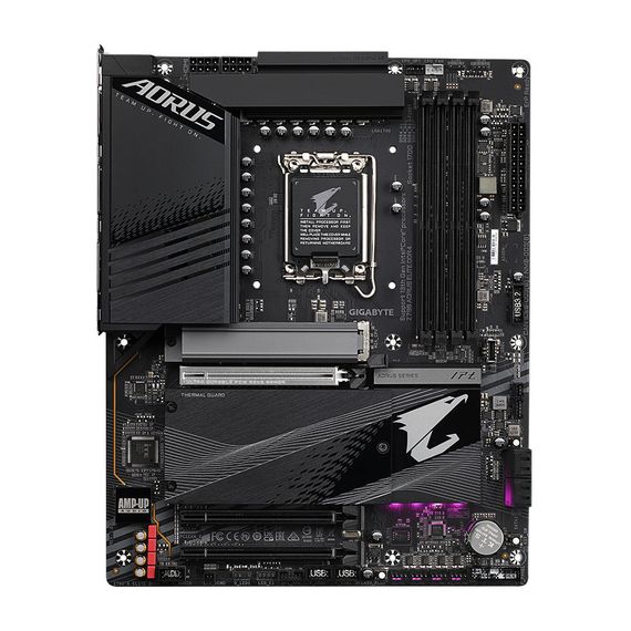 Материнская плата GIGABYTE Z790 AORUS ELITE DDR4 s1700 Z790 4xDDR4 M.2 HDMI ATX Z790_A_ELITE_DDR4