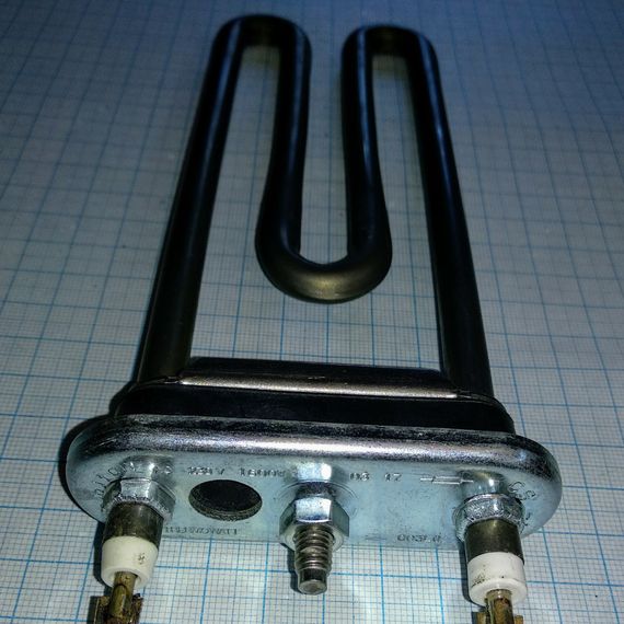 Тен 1600w L-175 для пральної машини LG з місцем під термостат.Thermowatt(Італія) | Зображення 2