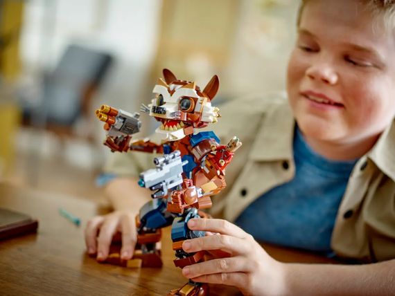 Конструктор LEGO Marvel Ракета й малюк Ґрут 76282 | Зображення 7