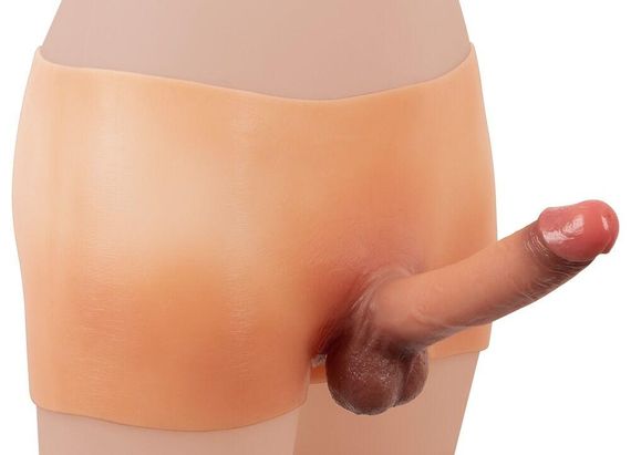 Ультрареалістичні труси з ділдо з вібрацією Sex Aura | Зображення 8