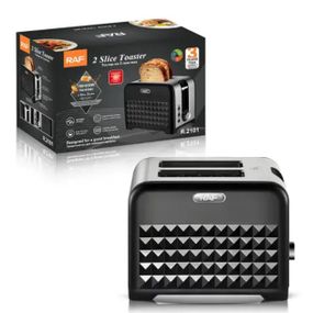 Электрический горизонтальный тостер RAF R.2101 900 Вт, Сэндвич-тостеры, Мощный тостер для дома ZL-713 и кухни