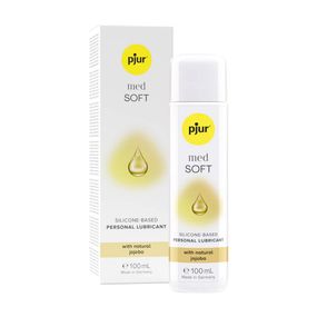 Лубрикант на силиконовой основе с маслом семян жожоба MED Soft glide, 100 мл Pjur (Германия) Sex Aura