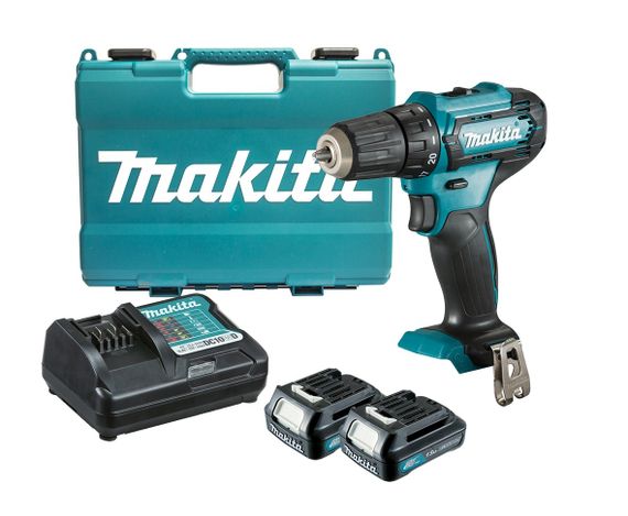 Шуруповерт аккумуляторный Makita DF333DWYE (30 Нм, 0.8-10 Нм, CXT)