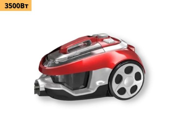 Пылесос контейнерный без мешка с HEPA фильтром XPRO HS201 красный (41202-HS201) | Зображення 1