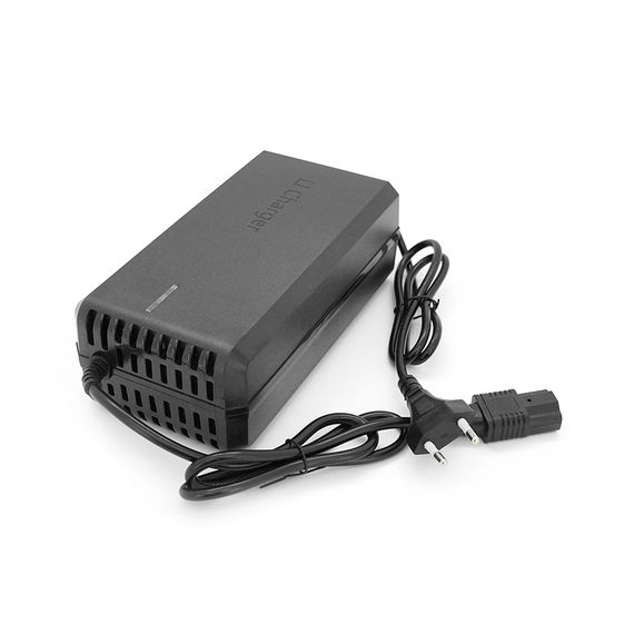 Зарядний пристрій Jinyi для акумуляторів Li-ion 48V6A(54,6V),13S,штекер Triangle plug (T-tipe/IEC/C13 N+L-),з індикацією,BOX | Зображення 1