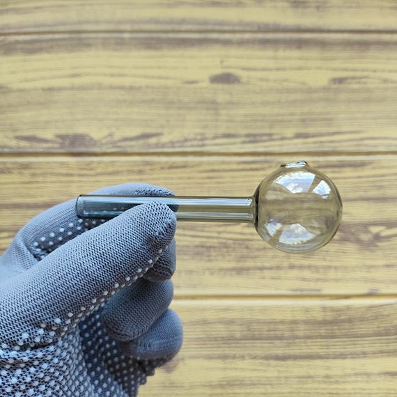 Стеклянная трубка Biglass Oil Black | Зображення 1