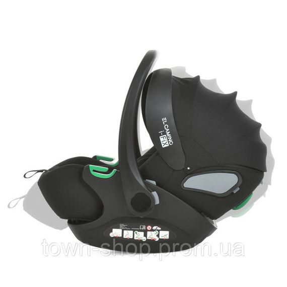 Детское автокресло i-FIX ME 1110 Moon Black | Зображення 2
