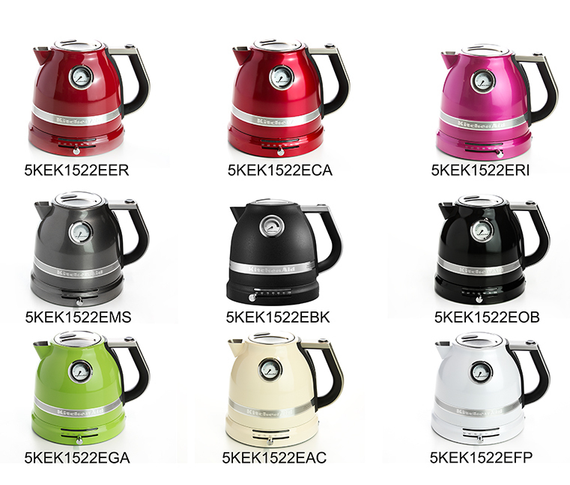 Электрочайник KitchenAid Artisan 5KEK1522EMS, серебряный медальон | Зображення 6