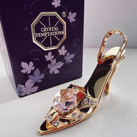 Колекційна фігурка зі стразами Shoe 7 см | Зображення 3