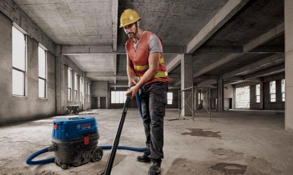 Строительный пылесос Bosch GAS 12-25 PL Professional (060197C100) | Зображення 2