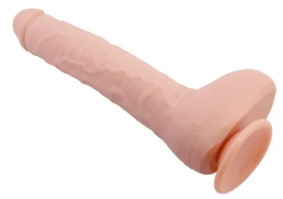 Фалоімітатор на присосці Baile Beautiful DICK 10.6" Flesh sexstyle | Зображення 6
