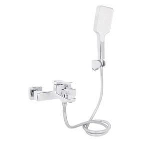 Змішувач для ванни Qtap Nando з душовим гарнітуром QTNAN259CRM48651 Chrome