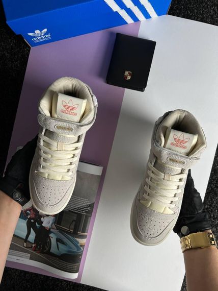Женские кроссовки Forum 84 Mid Grey Beige  , Вьетнам , весна/лето/осень 37, 	 Весна/Осень | Зображення 4