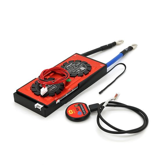 BMS smart плата DaLy LiFePO4 12V 4S 80A  з Bluetooth | Зображення 1