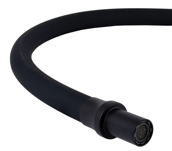 Змішувач для кухні Lidz Aria 020F3 з гнучким виливом з підключенням для питної води LDARI020F3BLA39212 | Зображення 2