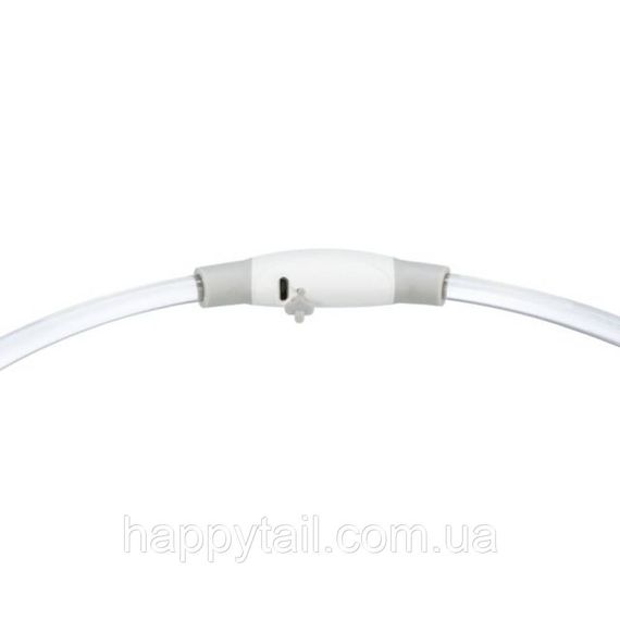 Світлодіодний нашийник Trixie Flash Light Ring для собак S-M — різнокольоровий світловий маячок 40 см | Зображення 2