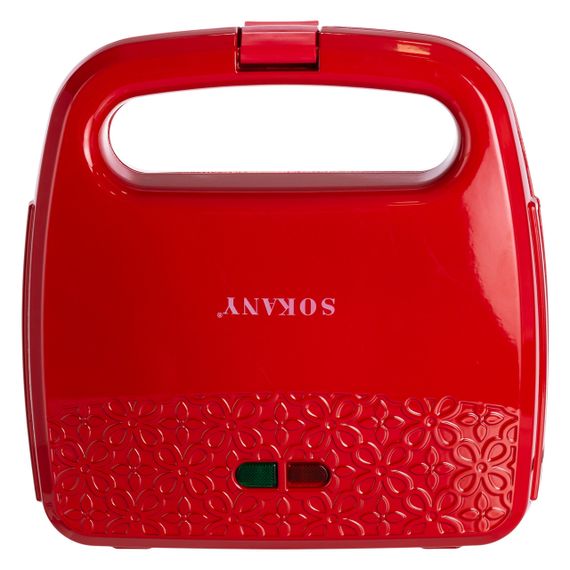 Сендвічниця  - бутербродниця з антипригарним покриттям Sokany SK-08051 | Зображення 4