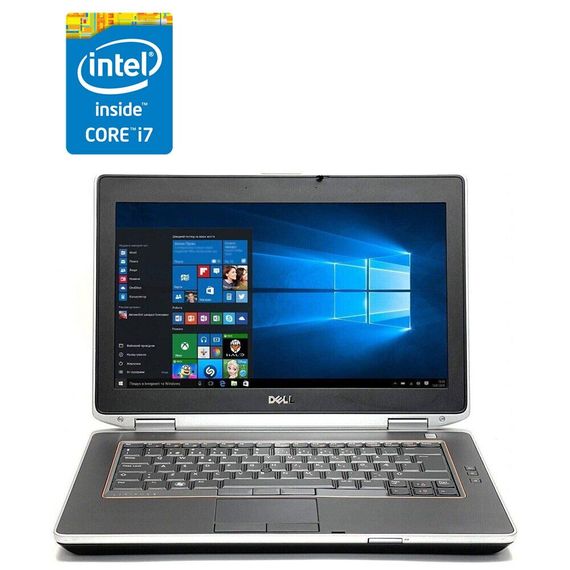 Ноутбук Dell Latitude E6420 / 14" (1600x900) TN / Intel Core i7-2620M (2 (4) ядра по 2.7 - 3.4 GHz) / 8 GB DDR3 / 256 GB SSD / Intel HD Graphics 3000 / WebCam б/у