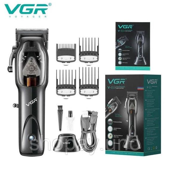 Бездротова акумуляторна машинка для стрижки волосся VGR Hair Clipper V-653 Voyager IS-29 | Зображення 9